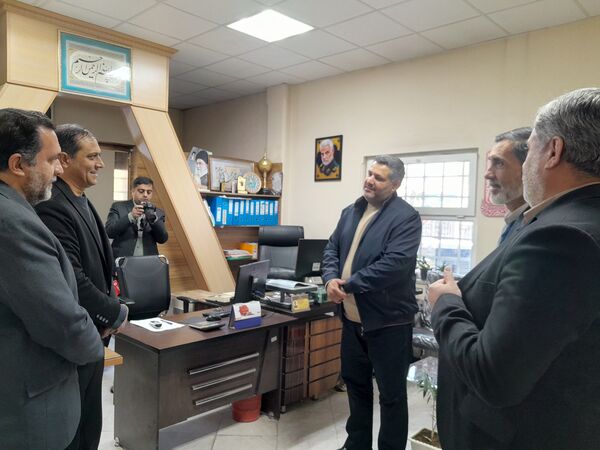 اولین بازدید رسمی معاون استاندار و فرماندار ویژه تربت حیدریه از مجموعه ادارات شهرستان تربت حیدریه