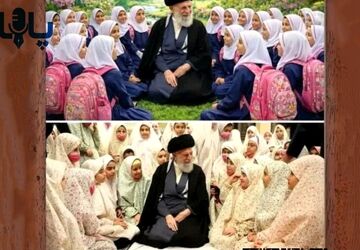 اربعین شهادت قائد شهید اسلام و دختران میناب 