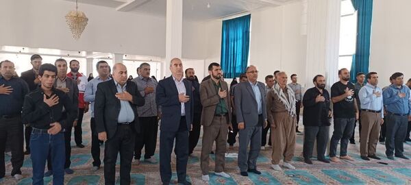 برگزاری مراسم چهلم شهدای خدمت 