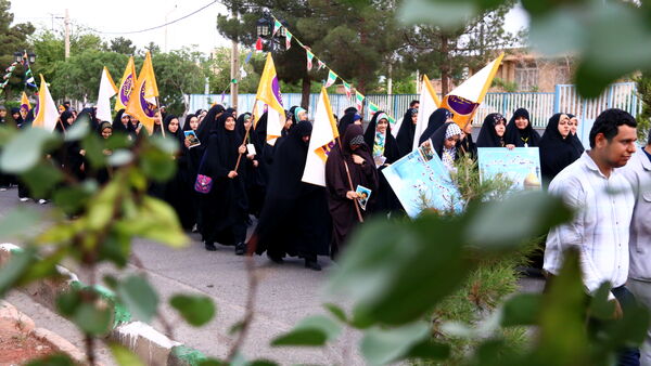 مسابقات قرآن دانش‌آموزی در شهر کهک قم