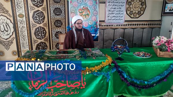 جشن نیمه شعبان در امامزاده سید حمزه قائمشهر