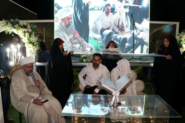 جشن ولایت مشقِ وصال فهرج آکنده از شور و شعف علوی شد