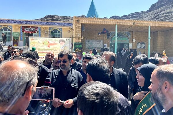 آیین بزرگداشت سالروز شهادت ششمین امام در آستان مقدس امامزاده اسماعیل(ع)