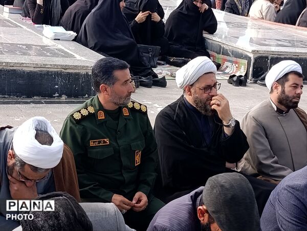 مراسم دعای عرفه در اهر