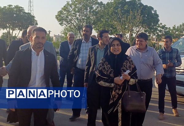 حضور  مشاور عالی وزیر راه و شهرسازی کشور  در شهرستان برخوار 