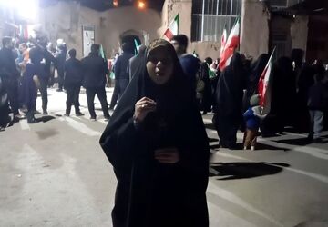 دومین شب تجمع مردم شهید پرور روستای حجت‌آباد پیشکوه