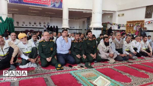 بدرقه جهادگران رزمایش جهادگران فاطمی ۶ به میزبانی حوزه شهدای بیرانشهر