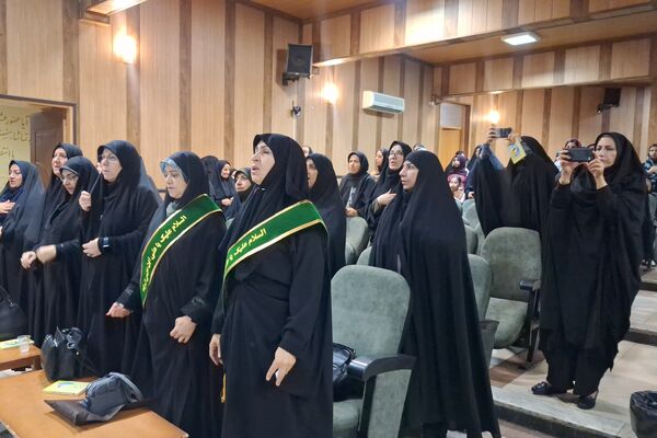 مراسم عزاداری دختران امام رضا (ع) ناحیه ۳ شیراز