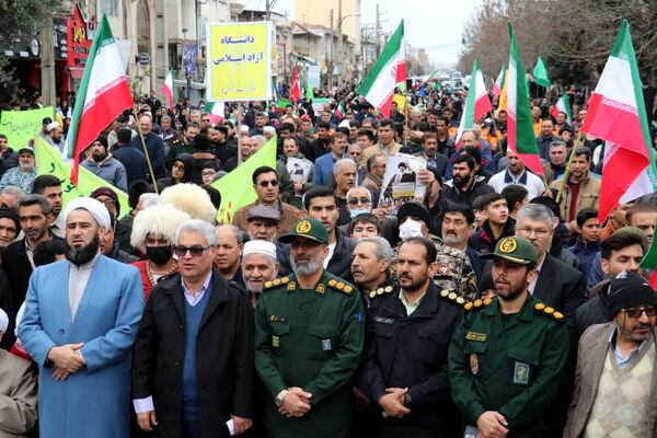بندر ترکمن یکصدا با انقلاب؛ حماسه حضور در ۲۲ بهمن