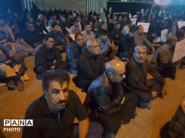 حضور مردم همیشه در صحنه حاضر شهرستان کهنوج و ایجاد حماسه‌ای دیگر 