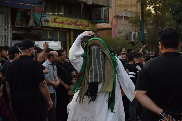 کاروان نمادین اسرای کربلا در قم - 2