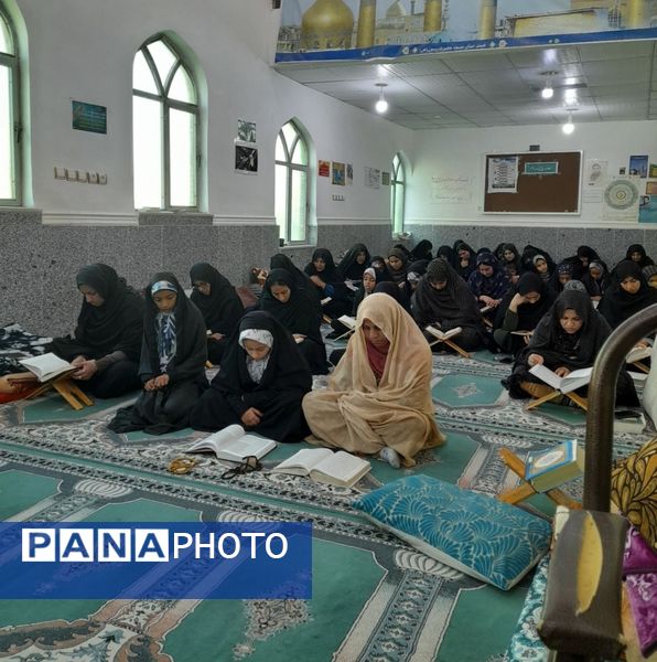 فعالیت گسترده دانش‌آموزان در ایام البیض