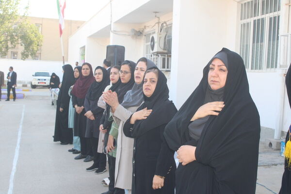 زنگ ایثار و مقاومت و زنگ پدافند غیر عامل در بوشهر 