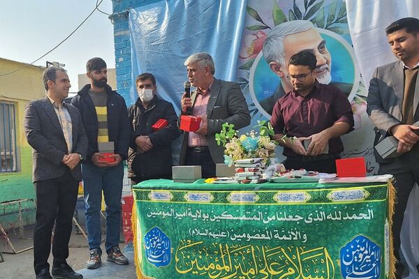 طنین مهر علوی در مدارس پیشوا؛ گرامیداشت میلاد مولود کعبه و روز پدر