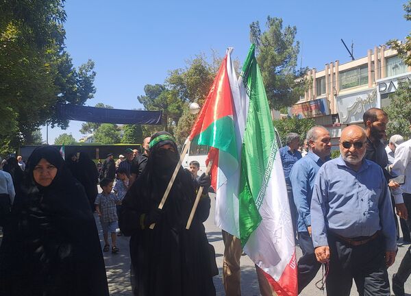 دومین راهپیمایی جمعه خشم در نیشابور 