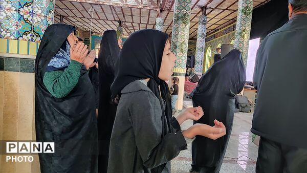 مراسم گرامیداشت چهلم امام شهید در گلزار شهدای  شهر بار نیشابور-۲
