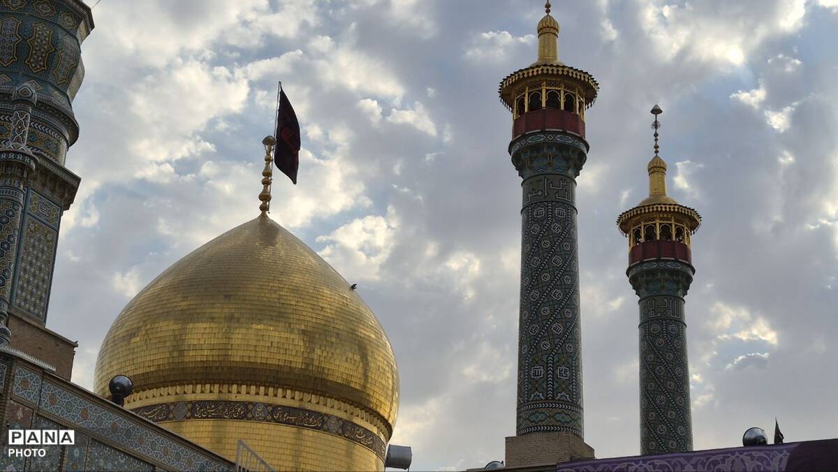 حرم خواهر امام مهربانی غرق در اندوه برادرشد