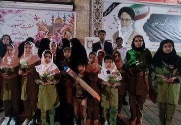 اجتماع دختران در حاجی‌آباد به مناسبت دهه کرامت