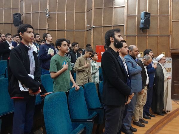 چهل‌و سومین دوره مسابقات قرآن در بخش پسران در کانون شهید فهمیده کرج 