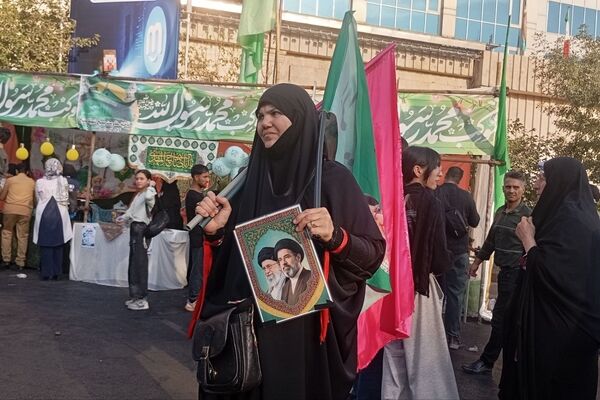 حال‌وهوای جشن میلاد پیامبر در تهران
