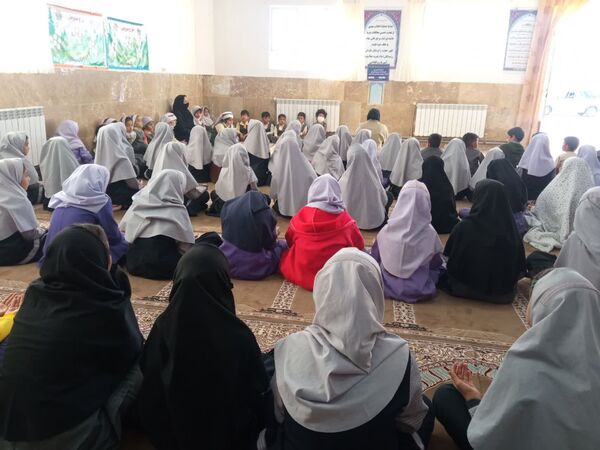 سوگواری شهادت حضرت زهرا س در مدرسه تکتم خلیل آباد 