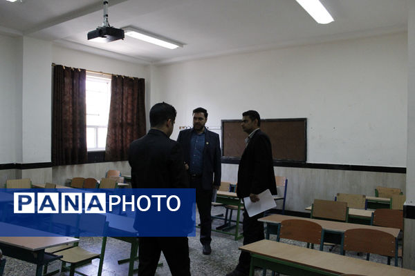 مانور بازگشایی مدارس در شهرستان گرمه 