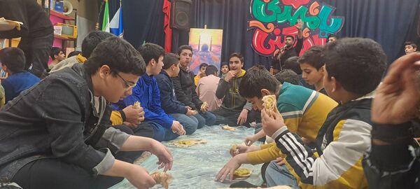 هیئت هفتگی دانش آموزی انصار المهدی نیشابور 