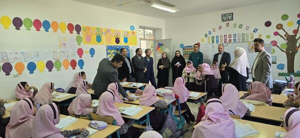 بازدید میدانی رئیس ستاد شاهد استان از دبستان شاهد شهدای دانش‌آموز کردکوی