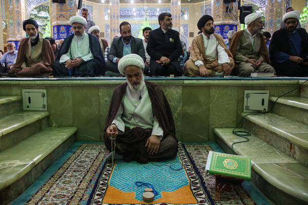 نماز عید قربان در مسجد مقدس جمکران
