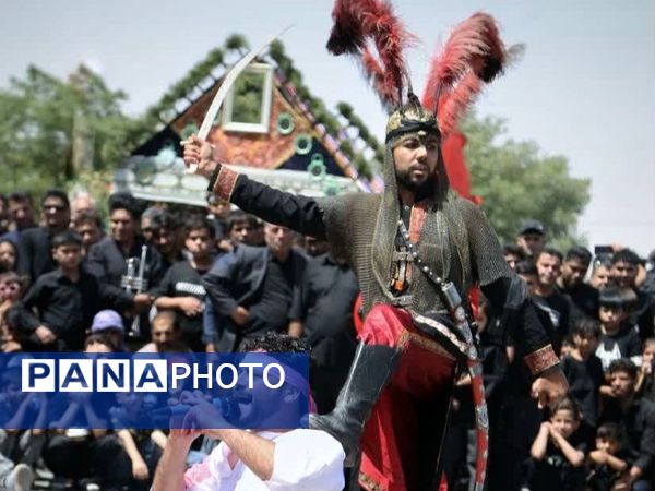 شبیه خوانی عاشورا در روستای فدافن
