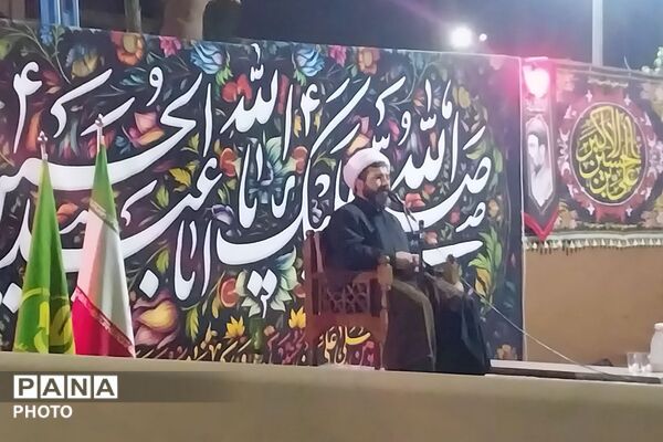 گردهمایی شبانه در محله ۱۳ آبان شهرری 