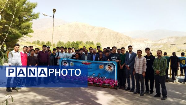 بازدید دانش آموزان پایه دهم دبیرستان شاهد ابوذر غفاری از سد اردوگاه باغرود 