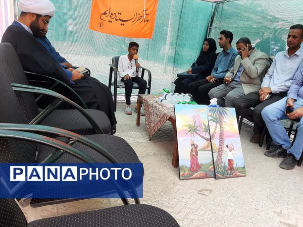 موکب سازمان دانش‌آموزی میناب در میلاد پیامبراکرم(ص)