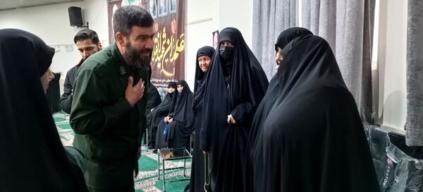مراسم شهادت حضرت ام البنین در مسجد حضرت محمد (ص) برگزار شد
