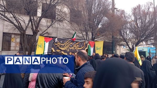 مراسم بزرگداشت شهید سید حسن نصرالله در مشهد