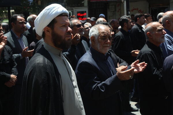 حرکت دسته عزاداری رحلت امام خمینی 