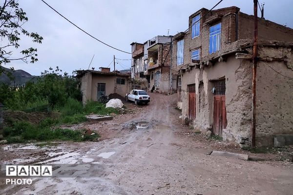 حال و هوای شهر بار بعد از بارش زیبای باران 