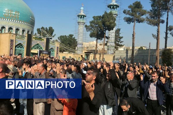 برگزاری آیین سوگواری شهادت حضرت زهرا(س) در رباط‌کریم