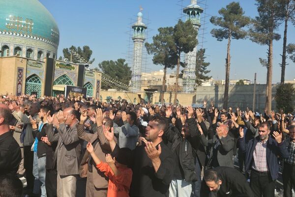 برگزاری آیین سوگواری شهادت حضرت زهرا(س) در رباط‌کریم