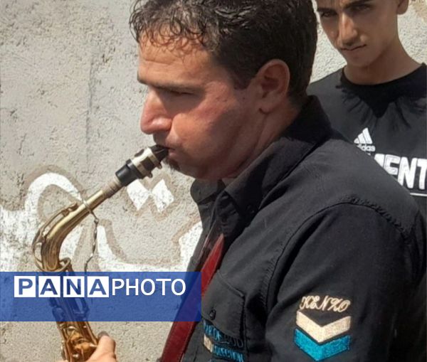 روز هشتم محرم دسته روی هیئت جانثاران ابوالفضلی روستای فدافن