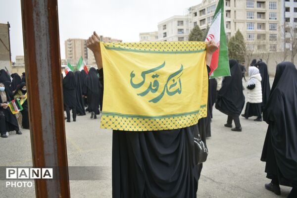 حضور حداکثری مردم و فرهنگیان اسلامشهر در راهپیمایی روز جهانی قدس 