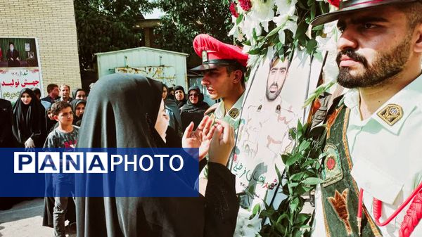 تشییع پیکر پاک شهید مدافع وطن احسان فرخیانی در یاسوج