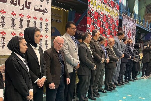 مسابقات کاراته بانوان در شهرستان ورامین 