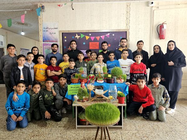 جشن عید نوروز در مدارس استان قزوین