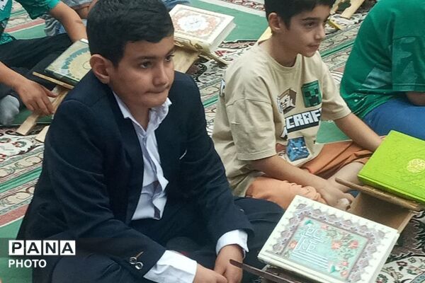 مهر مدرسه، عطر قرآن، صف نماز؛ آغاز سال تحصیلی در اسلامشهر با معنویت