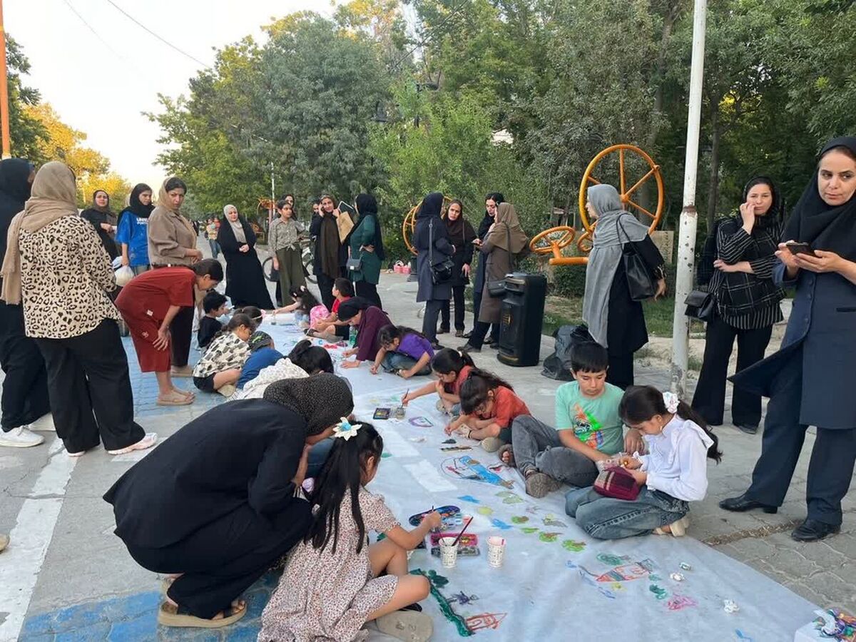 پویش تجلی عشق دانش آموزان سما در شهرستان شیروان