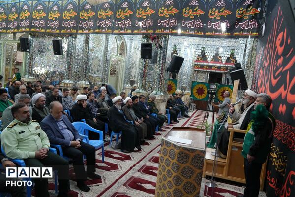 آیین تکریم خادمان مکتب شهادت به پاسداشت ارادتمندان رهبر شهید 