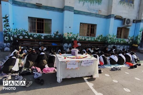  ایستگاه‌ نشاط و شادی در دبستان رضوان