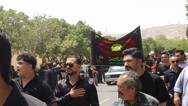 مراسم عزاداری تاسوعای حسینی در مشهد