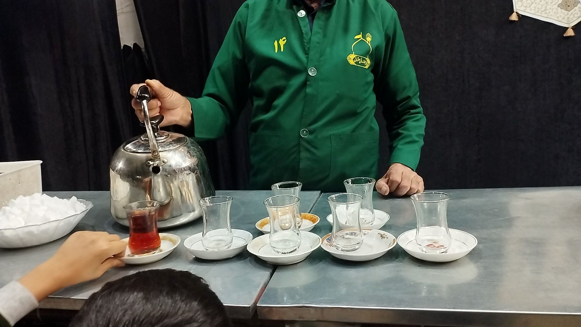 برپایی موکب ساقی عطشان بمناسبت شب قدر در خلیل آباد